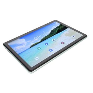 DAUZ HD Tablet, Gaming Tablet 8GB RAM 256GB ROM 10.1 Inch FHD 2 Card Slots for School (US Plug)