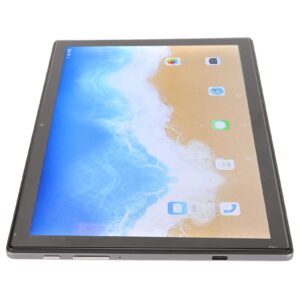 tablet pc, 7000mah 10 inch dual camera octa core cpu business tablet ips screen gray for office (us plug)