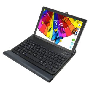 dauz tablet pc, ips 4g lte 8gb ram 128gb rom 10 inch tablet 8800mah 5g wifi for office (grey)