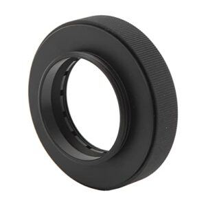 Adjustable Iris Aperture Lens Portable and Highly Stable Camera Lens for Camera Microscope, Easy to Operate with Aluminum Alloy Material