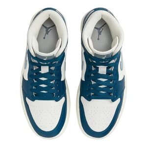 Jordan 1 Mid Women Sky J French Blue/Ozone Blue-Sail BQ6472-414 7