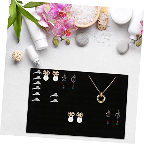 Didiseaon 12 pcs jewelry box pad earring display pad ear stud holder jewelry storage organizer jewelry insert tray selling jewelry foam holder jewelry organizer tray sponge cosmetic travel