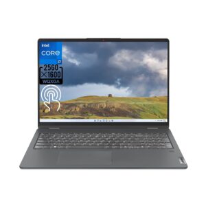 lenovo 2023 newest ideapad flex 5 2-in-1 laptop, 16" 2.5k wqxga touchscreen, intel core i7-1255u up to 4.7ghz, 16gb ram, 1tb ssd, intel iris xe graphics, wi-fi 6, backlit keyboard, windows 11 home