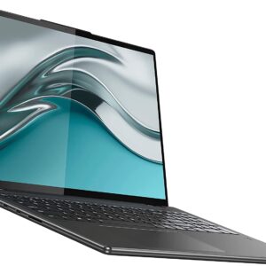 Lenovo Yoga 7i 16 inch 2.5K Touchscreen (2560 x 1600) 2-in-1 Convertible Laptop, Intel Core i5-1240P, 8GB Memory, 1TB SSD, Backlit Keyboard, Fingerprint, Windows 11 Home, Storm Grey + Accessories