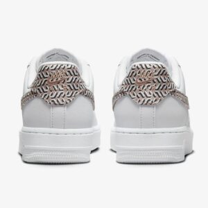 Nike Air Force 1 Low Womens White Hemp Black Size 7.5