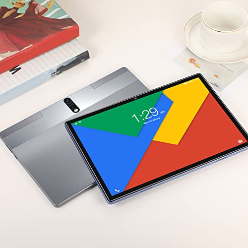 DAUZ HD Tablet, Octa Core 1920x1200 Resolution 10.1in Tablet 8MP Front 20MP Rear for Android8.1 for Drawing (US Plug)