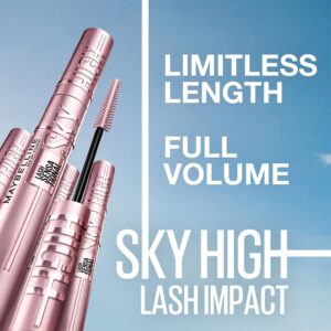 Maybelline Mini Mascara Set - Includes Falsies, Sky High & Lash Lift Mascaras in Blackest Black, 1 Mini Makeup Set