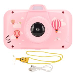 kids digital camera, mini camera with 3.5 inch 1080p dual lens, 20mp hd small kids selfie camera, for girls and boys 3 to 10 (pin)