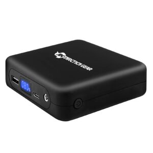 antarctica gear portable battery power bank 12v 16000mah for heated jackets, phone battery pack for heating coat