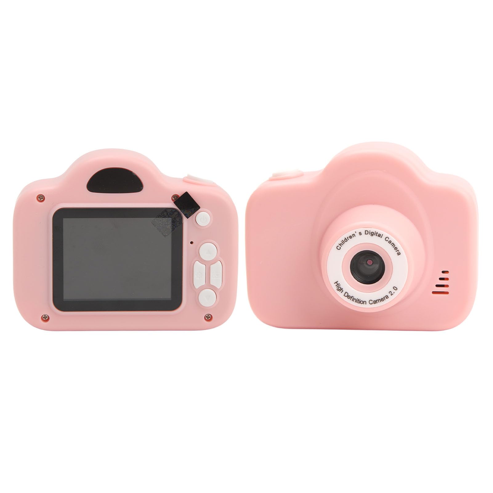 Kids Digital Camera, Photography Camera Automatic Focusing Single Lens for Early Education (Pink)