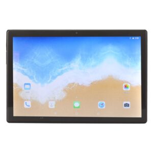 Haofy 10 Inch Tablet, Tablet PC 5G WiFi 8MP Front 16MP Rear 100-240V IPS Screen Kids Night Reading Mode for Reading for Android 12 (US Plug)