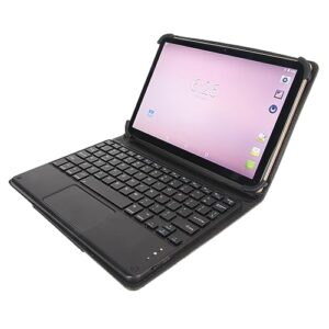 haofy tablet pc, 4g lte 5g wifi office tablet 10.1 inch fhd 8gb ram 256gb rom with keyboard for travel (us plug)