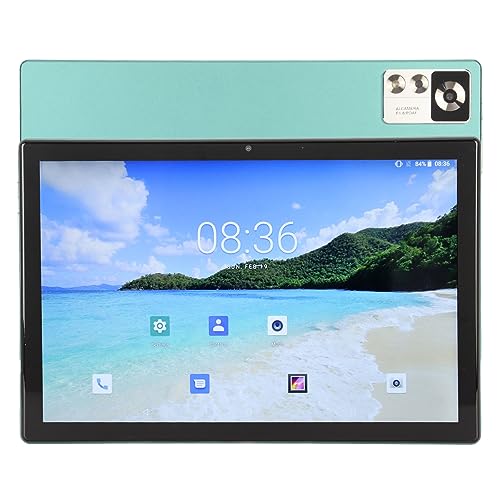 Haofy Office Tablet, 8MP 16MP Camera 10.1 Inch LCD HD Tablet 8GB 256GB Memory Aluminium Alloy with Keyboard Mouse for School (US Plug)