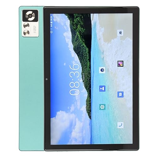 Haofy Office Tablet, 8MP 16MP Camera 10.1 Inch LCD HD Tablet 8GB 256GB Memory Aluminium Alloy with Keyboard Mouse for School (US Plug)