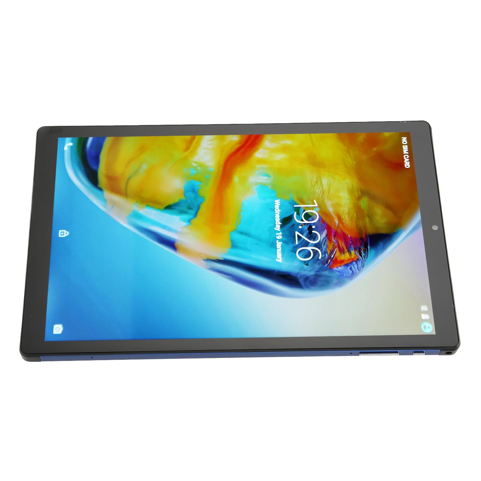 Tablet PC, Blue Dual Camera 10 Inch Tablet for Home (US Plug)