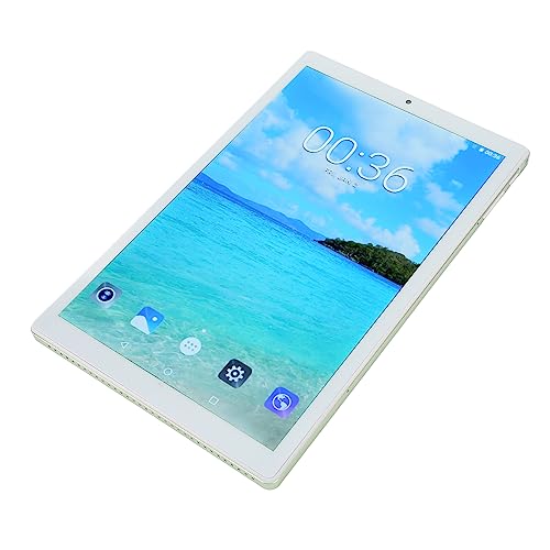 Haofy HD Tablet, Support 4G Call, 10.1 Inch Tablet, Fast Charge, 6GB RAM, 128GB ROM, US Plug, 100-240V, Front 5MP, Rear 8MP, to Work and Study (Green)