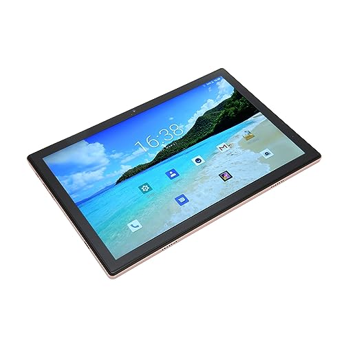 Haofy 10.1 Inch Tablet Octa Core 8GB RAM 256GB ROM 2-in-1 Tablet 100-240V Keyboard for Work (US Plug)