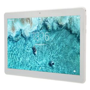 Haofy 10.1 Inch HD Tablet PC 2560x1600 Resolution 100-240V 2.4G 5G WiFi Study Tablet PC for Android 12 (US Plug)