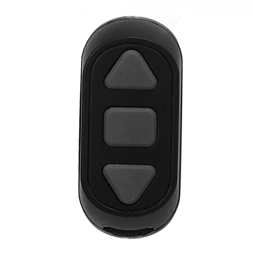 Mobile Phone Remote Control ABS Remote APP Page Turner Comfortable Carry for Watching TV (Black)
