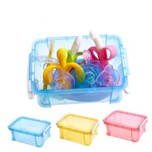 zerodeko 1pc box plastic storage case container portable