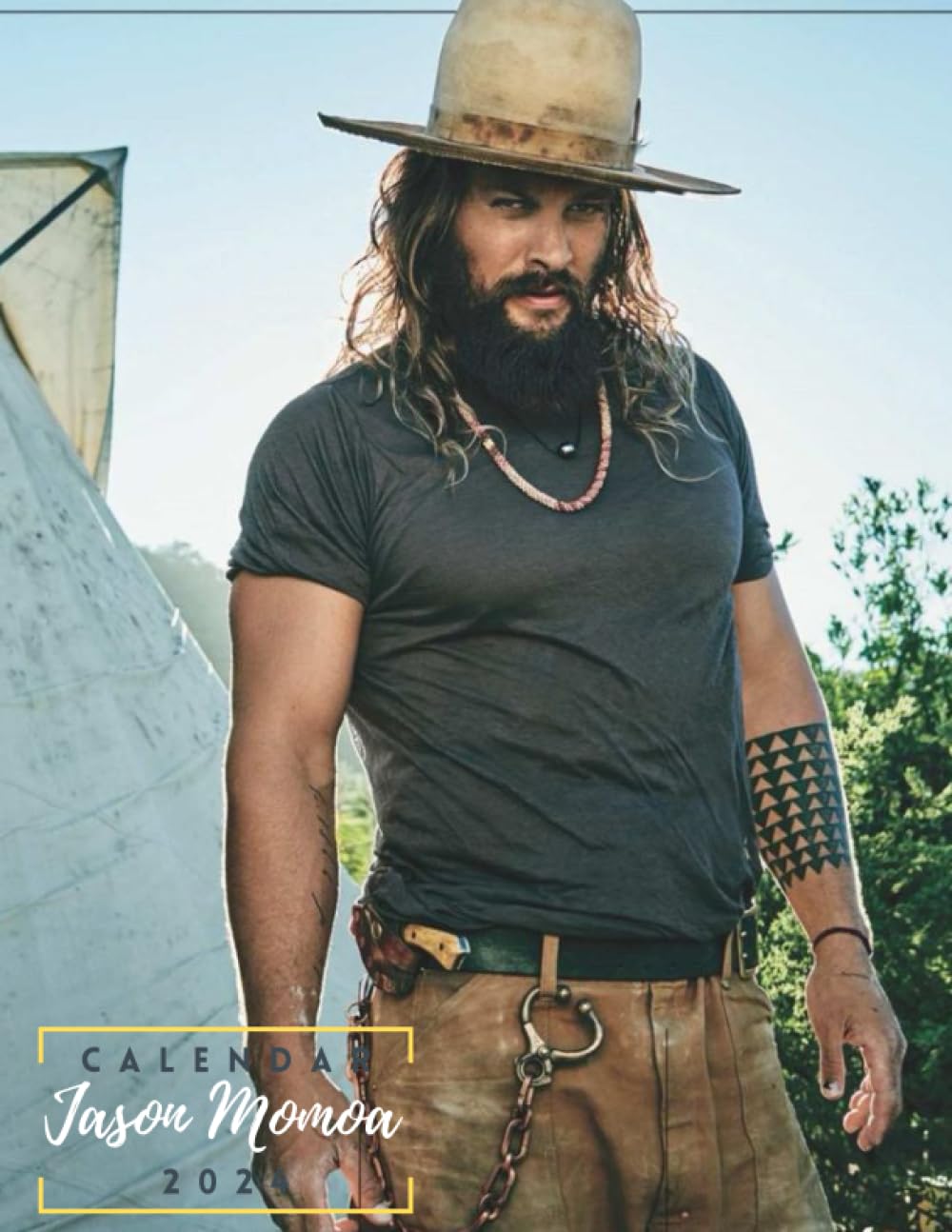 Jason Momoa calendar 2024: MONTH TO VIEW PLANNER / DIARY / CALENDAR