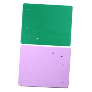 Abaodam 2pcs 5 Cake Sponge Pad Cake Decorating Sugercraft Pad Fondant Cake Foam Pad Fondant Sponge Mat Penuche Fudge Flower Sponge Pad 5 Holes Mat Foam Sponge Shaping Pad Hole Pad Modeling