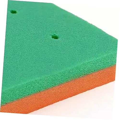 Abaodam 2pcs 5 Cake Sponge Pad Cake Decorating Sugercraft Pad Fondant Cake Foam Pad Fondant Sponge Mat Penuche Fudge Flower Sponge Pad 5 Holes Mat Foam Sponge Shaping Pad Hole Pad Modeling