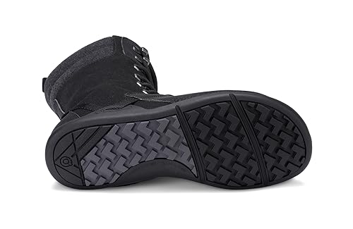 Xero Shoes Women's Mika Boots — Winter & Snow Boots for Women, Barefoot Shoes, Zero Drop Heel, Cold-Weather Waterproof Boots — Black, Size 9