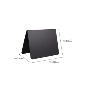 Tofficu 5 Sets Blackboard Display Board Small Chalkboard Memo Chalkboard Desktop Memo Sign Mini Blackboard Sign Kids Chalkboard Chalk Board Sign Board Plastic WiFi Rewritable Small Tent