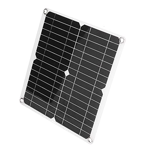 Solar Panel Kit Photovoltaic Panel 40A Controller 40W Dual Outdoor 18V Flexible Charge Controller Port with Usb Silicon Module for Monocrystalline Power Bank Controller Rated