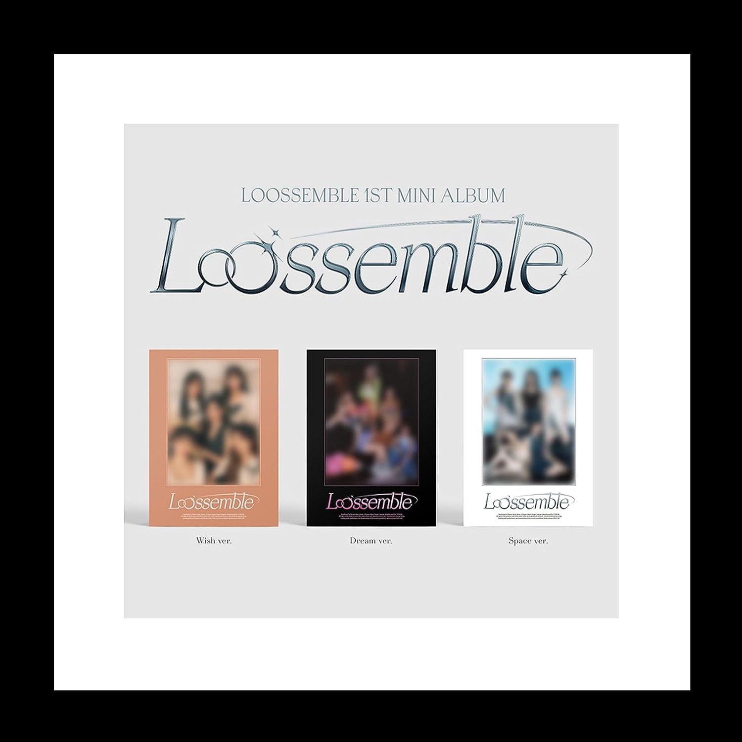 LOOSEEMBLE Loossemble 1st Mini Album Contents+Photocard+Tracking Sealed LOONA (Standard Dream Version)