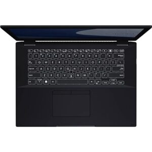 ASUS ExpertBook B2 Business Laptop, 14" FHD Display, Intel Core i7-1260P Processor, 16GB RAM, 512GB PCIe SSD, Webcam, Backlit KB, Fingerprint Reader, Wi-Fi 6, Windows 11 Pro, Black