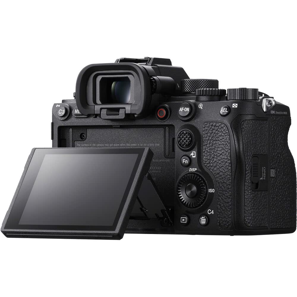 Sony a1 Mirrorless Camera (ILCE-1/B) + Sony FE 24-70 Lens + 64GB Card + Filter Kit + Bag + NP-FZ100 Compatible Battery + LED Light + Corel Photo Software + Flex Tripod + Hand Strap + More (Renewed)