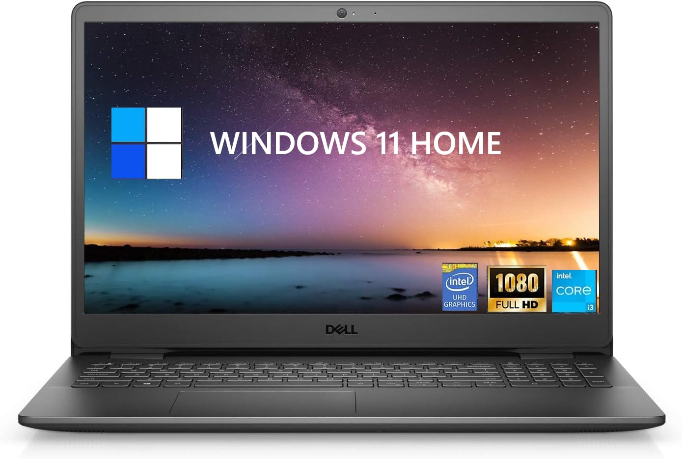 DELL 2023 Inspiron 15 3520 Business Laptop, 15.6" FHD (1920x1080p Intel i3-1115G4 up to 4.1GHz (Beats N4020), UHD Graphics, Carbon Black (12G, 512G SSD, Win 11 Home)