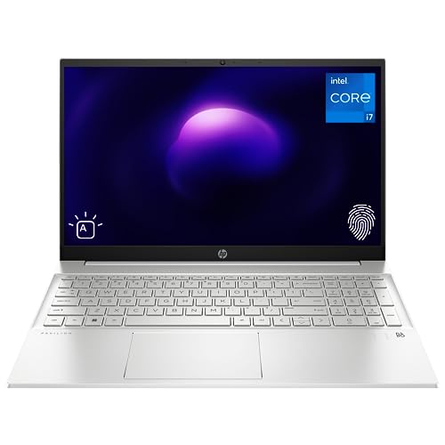 HP Pavilion 15.6" FHD Display Laptop, Intel Core i7-1355U Processor, 64GB RAM, 1TB PCIe SSD, Webcam, HDMI, Wi-Fi 6, Backlit Keyboard, Fingerprint Reader, Windows 11 Home