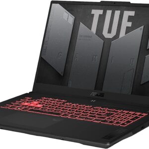 ASUS TUF Gaming A17 17.3" IPS 144Hz Full HD (1920x1080) Gaming Laptop (AMD Ryzen 7 7735HS up to 4.7 GHz, 64GB DDR5 4800MHz RAM, 1TB PCIe SSD, GeForce RTX 4060, Win11P) w/Dockztorm Hub