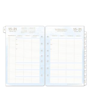 FranklinCovey - Simplicity for Moms Weekly Ring-Bound Planner (Classic, Jan 2024 - Dec 2024)