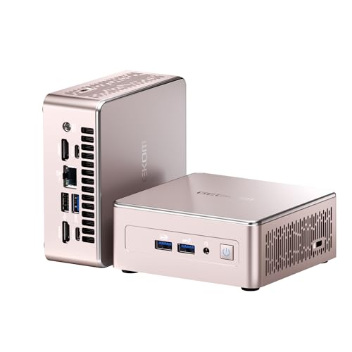 GEEKOM A5 Mini PC, AMD Ryzen 7 5800H(8C/16T, up to 4.4GHz), 32GB DDR4&512GB M.2 PCIe NVMe SSD, Vega 8 Graphics, Windows 11 Pro Desktop Computer Support 8K UHD/Wi-Fi 6/Bluetooth 5.2/USB 3.2