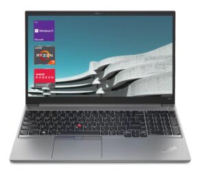 lenovo thinkpad e15 gen 4 business laptop, 15.6" fhd display, amd ryzen 7 5825u processor (beat i7-1255u), 16gb ram, 1tb ssd, webcam, hdmi, rj45, wi-fi 6, windows 11 pro