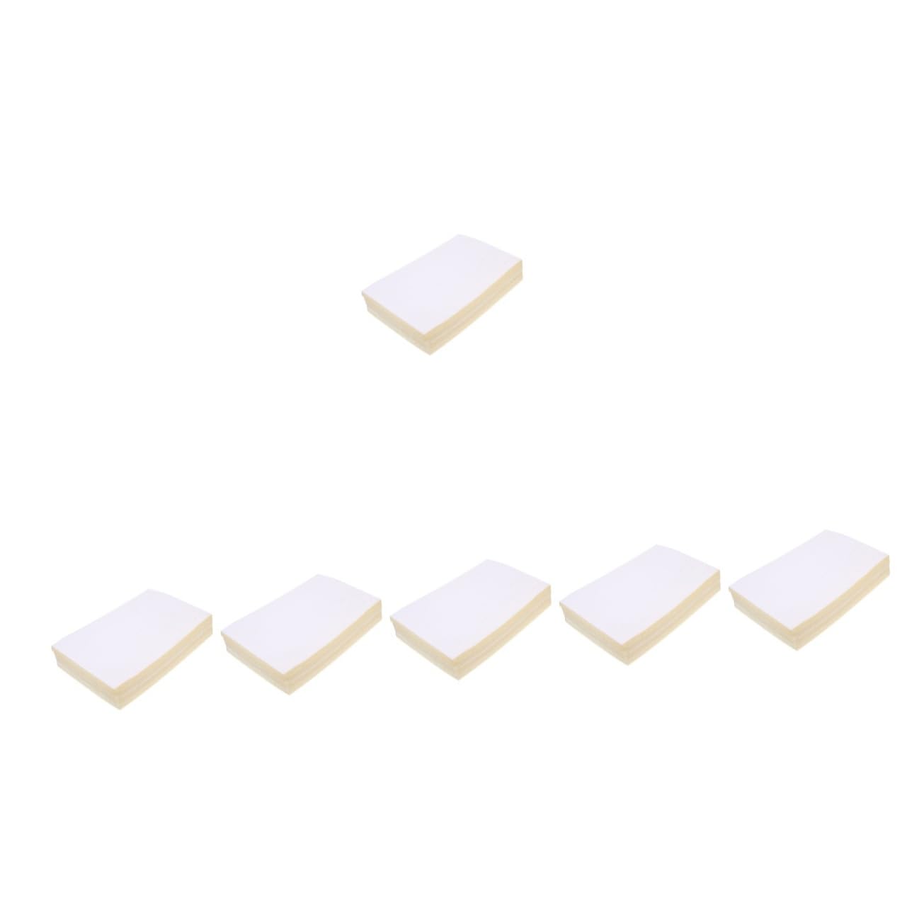 LIFKOME 24 Pcs Box Jewelry Box Pad Earring Sponge Tray Earring Display Stands for Selling Jewelry Insert Pad Jewelry Display Foam Inserts Ear Stud Sponge Insert White Ring Frame Drawer