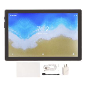 Haofy 10.1 Inch Tablet, 5G WiFi 100-240V Octa Core Tablet for Android 12 for Entertainment (US Plug)