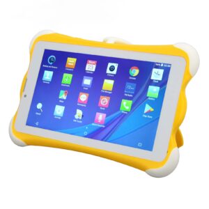 Haofy WiFi Kids Tablet Eye Protection HD Display Kids Tablet 7 Inch Triple Slot Watching Cartoons (US Plug)