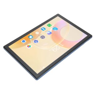 Tablet PC 6GB RAM 256GB ROM 10 Inch Tablet Blue IPS Screen for Home (US Plug)