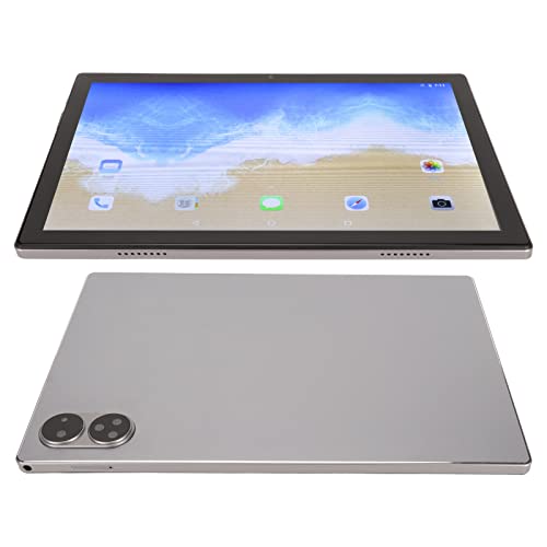 Haofy Office Tablet HD Tablet 5800mAh 10.1 Inch 8GB RAM 128GB ROM Dual Camera Octa Core CPU 5G WiFi for Travel (US Plug)