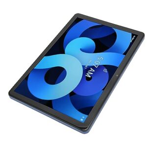 Haofy Tablet PC, 12GB RAM 512GB ROM MTK6762 Octa Core 10.1 Inch Tablet for Business and Entertainment (Blue)