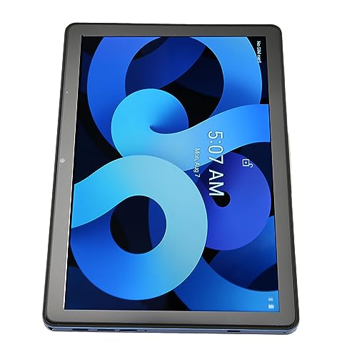 Haofy Tablet PC, 12GB RAM 512GB ROM MTK6762 Octa Core 10.1 Inch Tablet for Business and Entertainment (Blue)