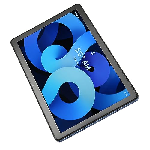 Haofy Tablet PC, 12GB RAM 512GB ROM MTK6762 Octa Core 10.1 Inch Tablet for Business and Entertainment (Blue)