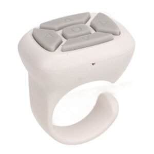 app page turner stable connection comfortable low power consumption 10m 5.3 remote control (white)
