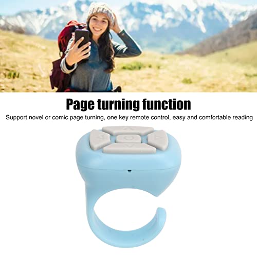 App Page Turner Stable Connection Comfortable Low Power Consumption 10m 5.3 Remote Control (Blue)