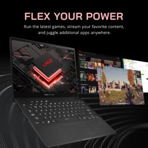 asus ROG Flow Touchscreen Laptop, 13.4'' WUXGA 1920x1200 Display, AMD Ryzen 9 6900HS, 16GB LPDDR5 RAM, 1TB SSD, NVIDIA GeForce RTX 3050, Backlit Keyboard, Win 11 Pro, Black, 32GB USB Card